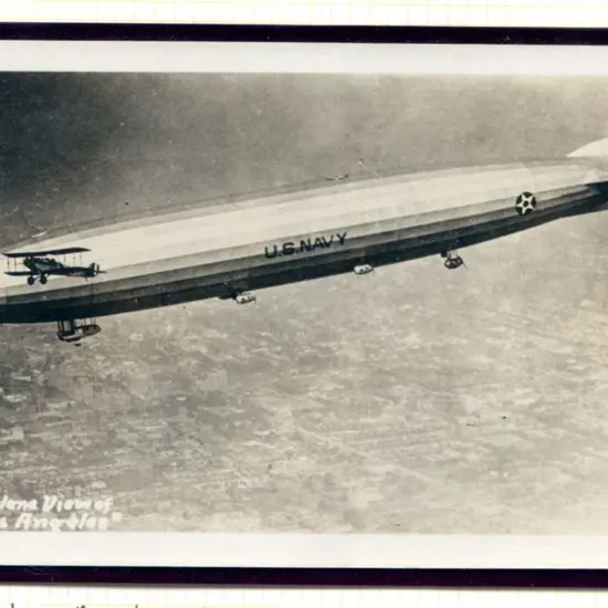 ZR3 "Los Angeles" built for the L.S. Navy by the ...