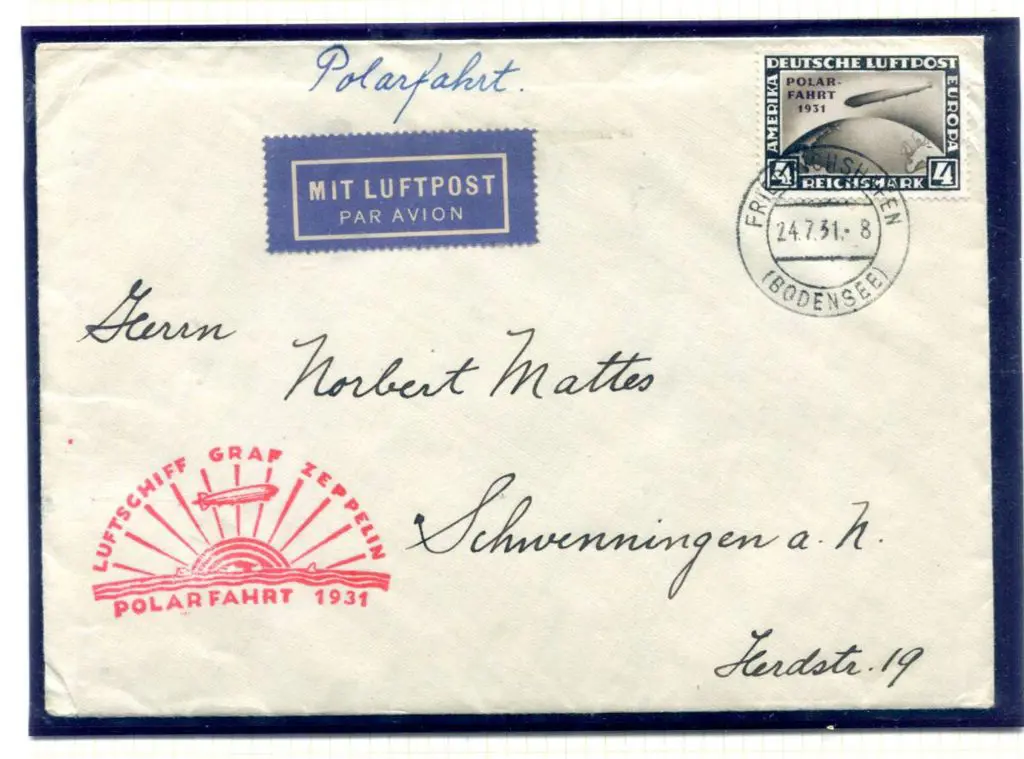 LZ127-127 Polar Flight July 24-31 with "Luftschiff ... Image 1++