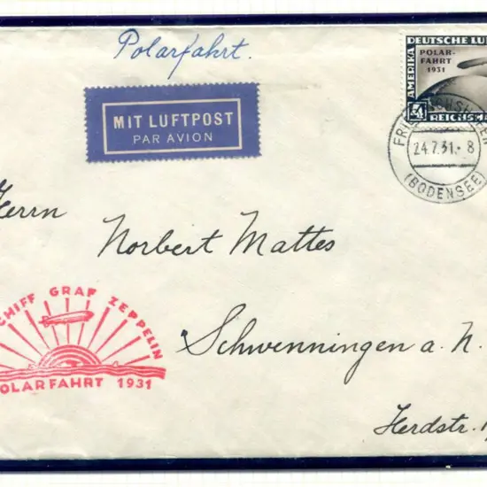 LZ127-127 Polar Flight July 24-31 with "Luftschiff ...