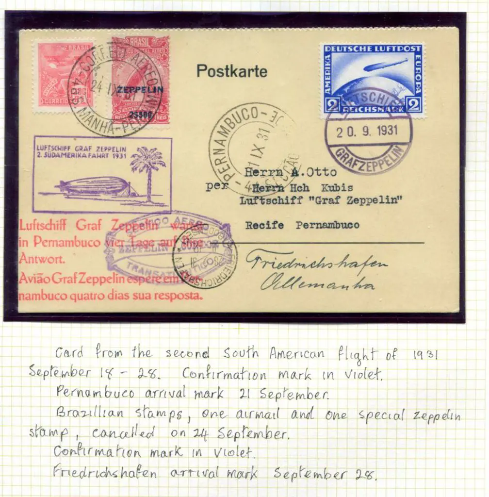 LZ127-135C Second S. America Flight Sept 17-20 ... Image 1++
