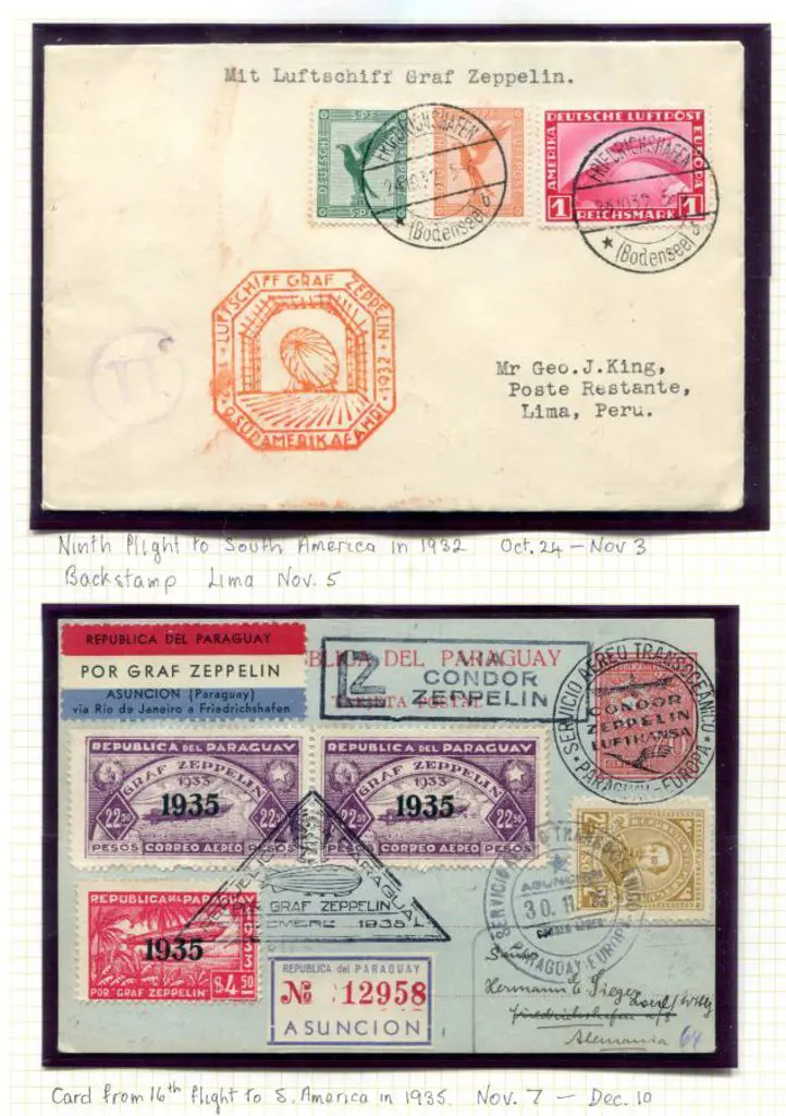 LZ127-174A 9th S. America Flight Oct 24-27 1932 ... Image 1++