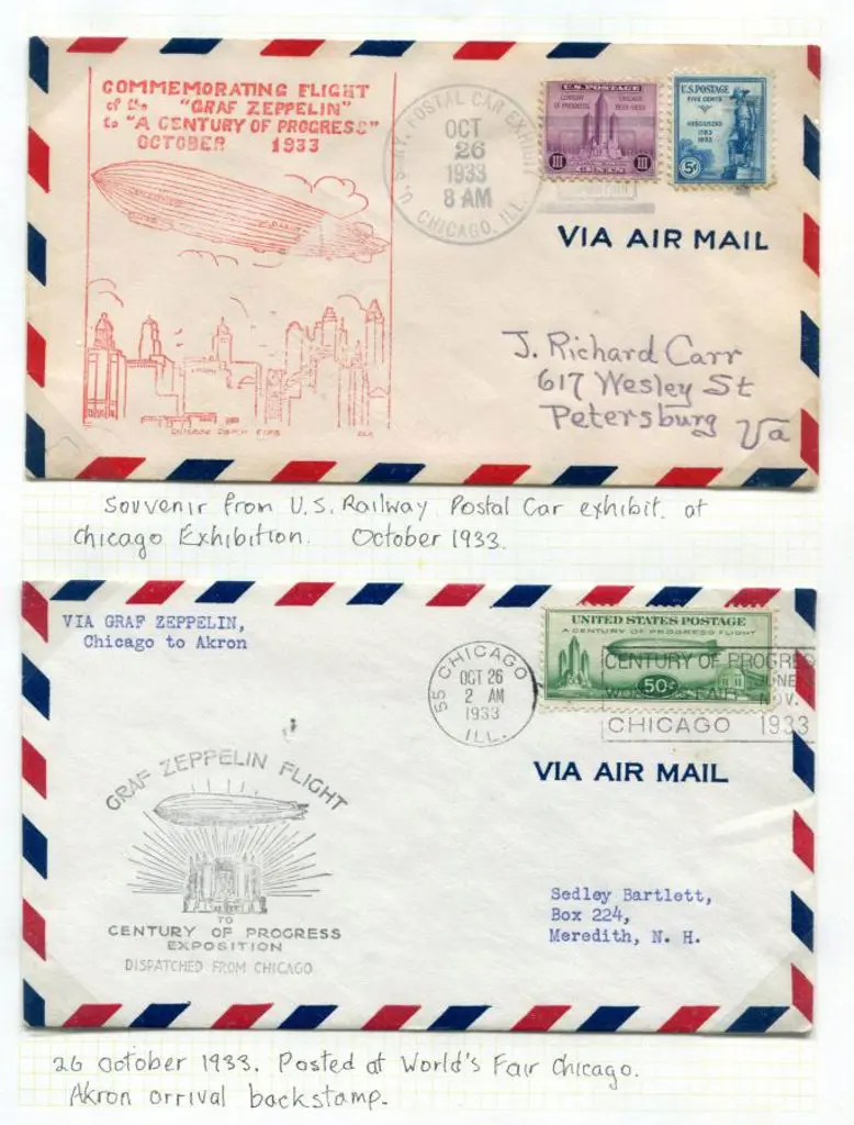 LZ127-197 "Century of Progress World's Fair ... Image 1++