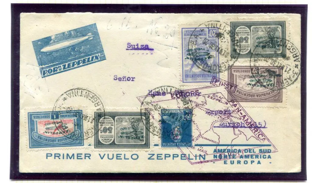 LZ127-49 First South America Flight with ... Image 1++