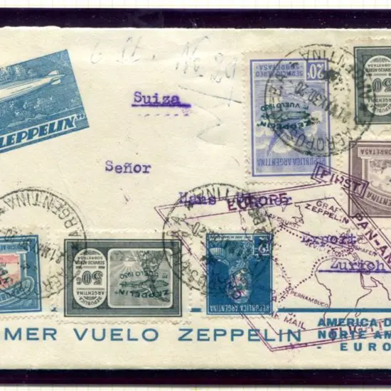 LZ127-49 First South America Flight with ...