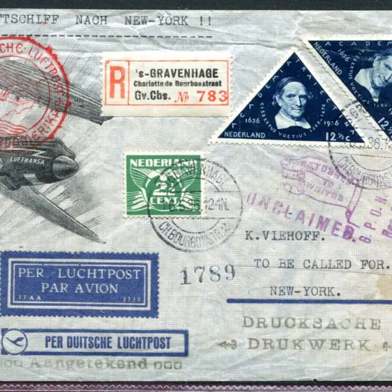 LZ129-13B Third N. America Flight June 19-26 1936 ...