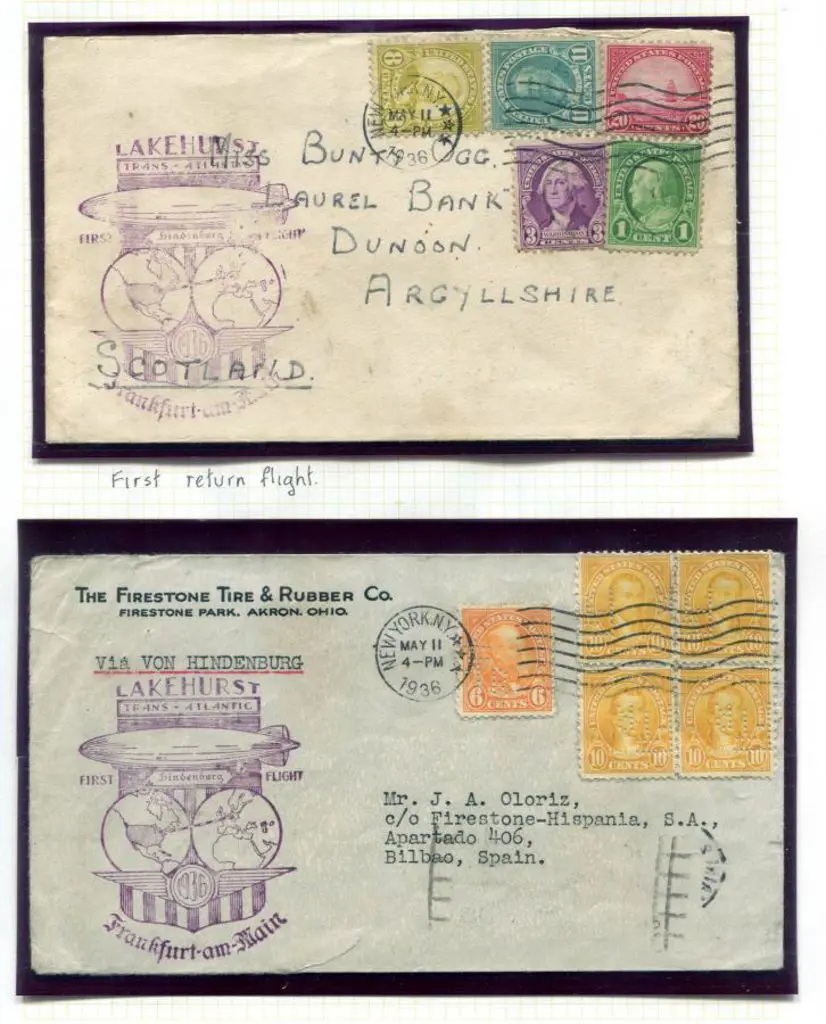 LZ129-6 (Hindenburg) May 11 1936 First Return ... Image 1++