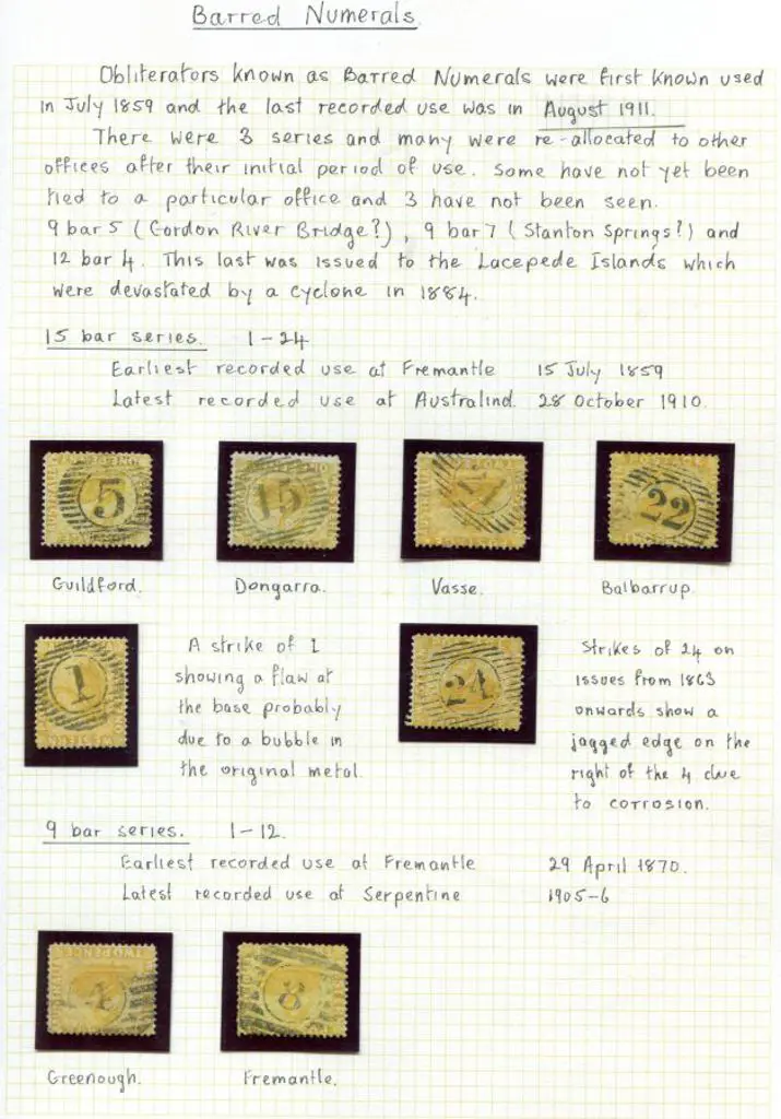 Postmarks An introduction to Western Australian ... Image 1++