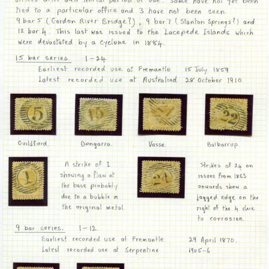 Postmarks An introduction to Western Australian ...