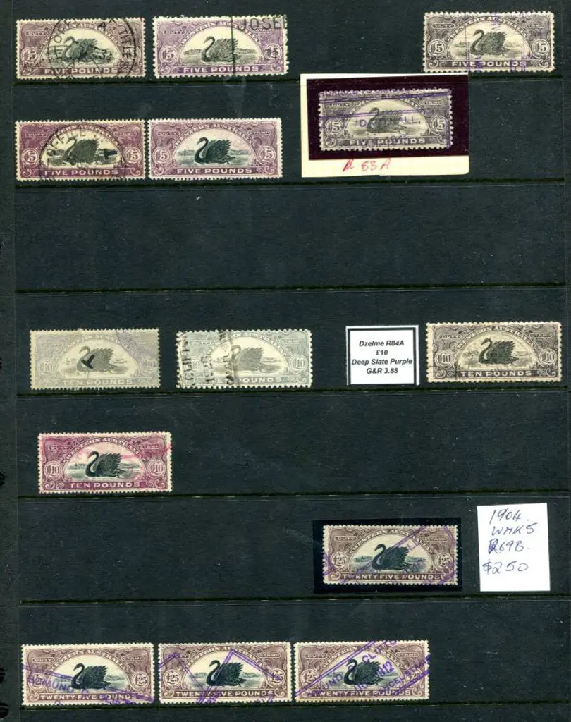 Revenues Duty Stamps 1906-1927 accumulation on ... Image 1++