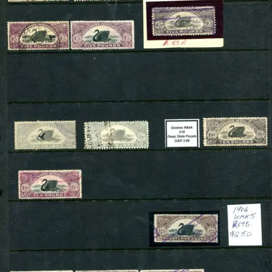 Revenues Duty Stamps 1906-1927 accumulation on ...