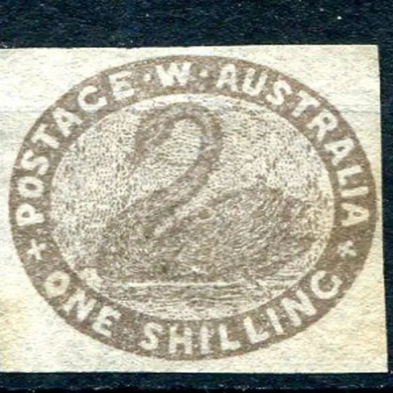 1855 1/- grey-brown with 4 fine margins. MNG with ...