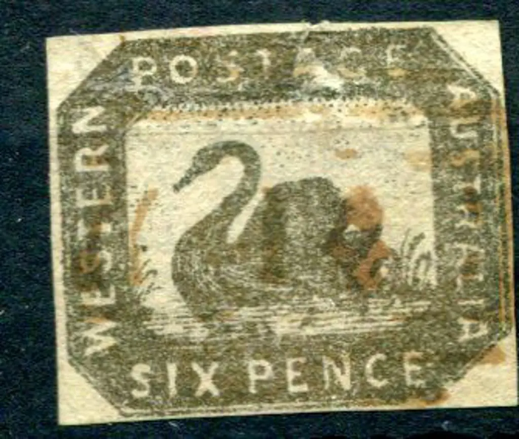 1857 6d golden-bronze Hillman with close but clear ... Image 1++