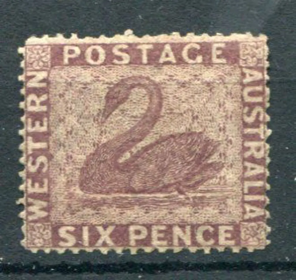 1861 6d purple-brown, clean cut perf. 14-16. MNG. ... Image 1++