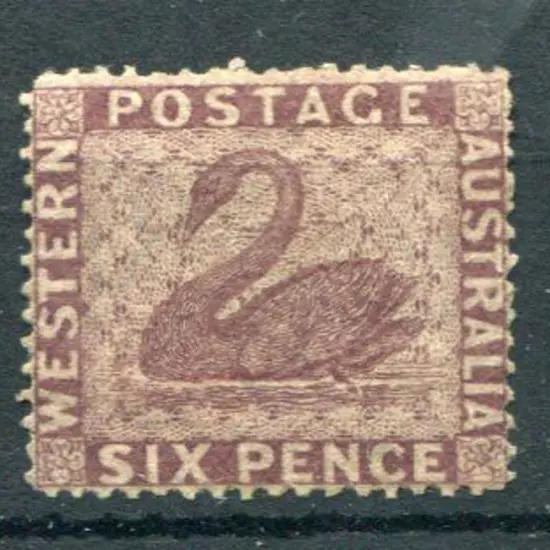1861 6d purple-brown, clean cut perf. 14-16. MNG. ...