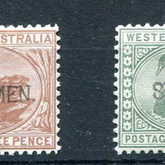 1871/73 3d cinnamon, C/CC wmk & 1885/93 ½d ...