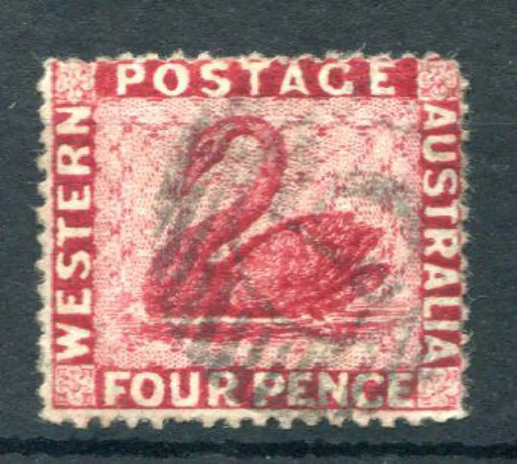 1881 4d carmine CR/CC wmk, perf. 14. Fine used. A ... Image 1++
