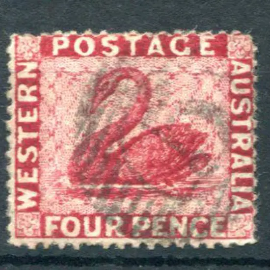 1881 4d carmine CR/CC wmk, perf. 14. Fine used. A ...