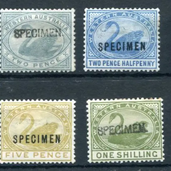 1885-1892 "SPECIMEN" ovpts for UPU distribution. ...