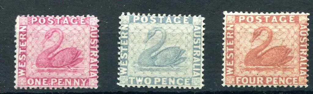 1888 1d to 4d as above but MLH. SG 103/05, Cat. ... Image 1++