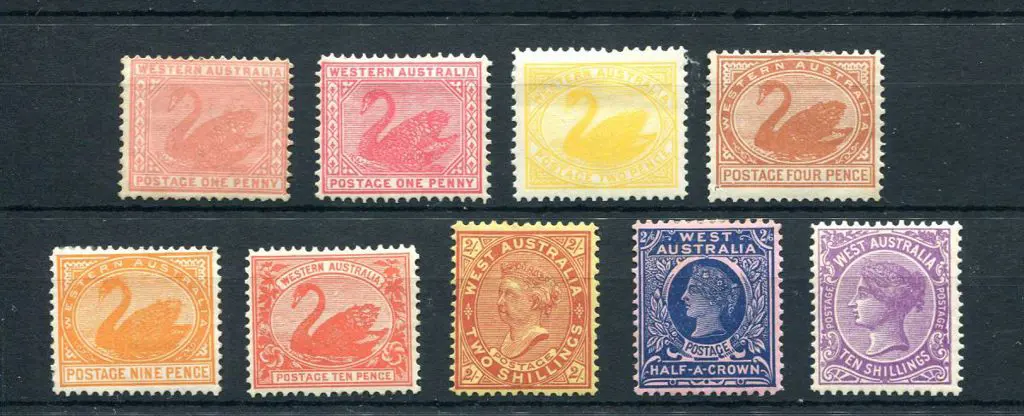 1902/11 Fine mint group of V/CR wmk issues incl 1d ... Image 1++