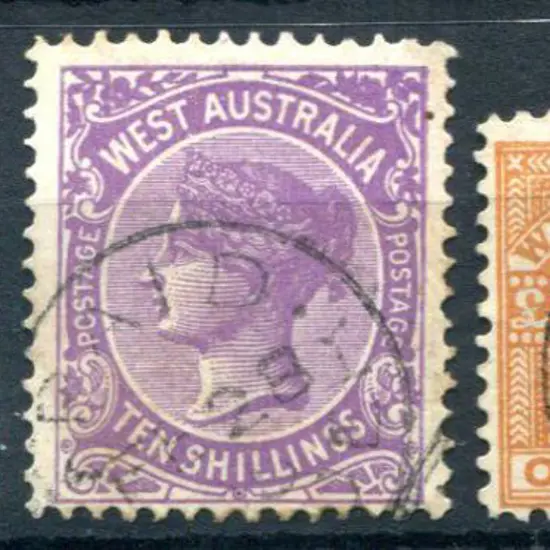 1902/11 V/Crown wmk high val trio with 5/- ...