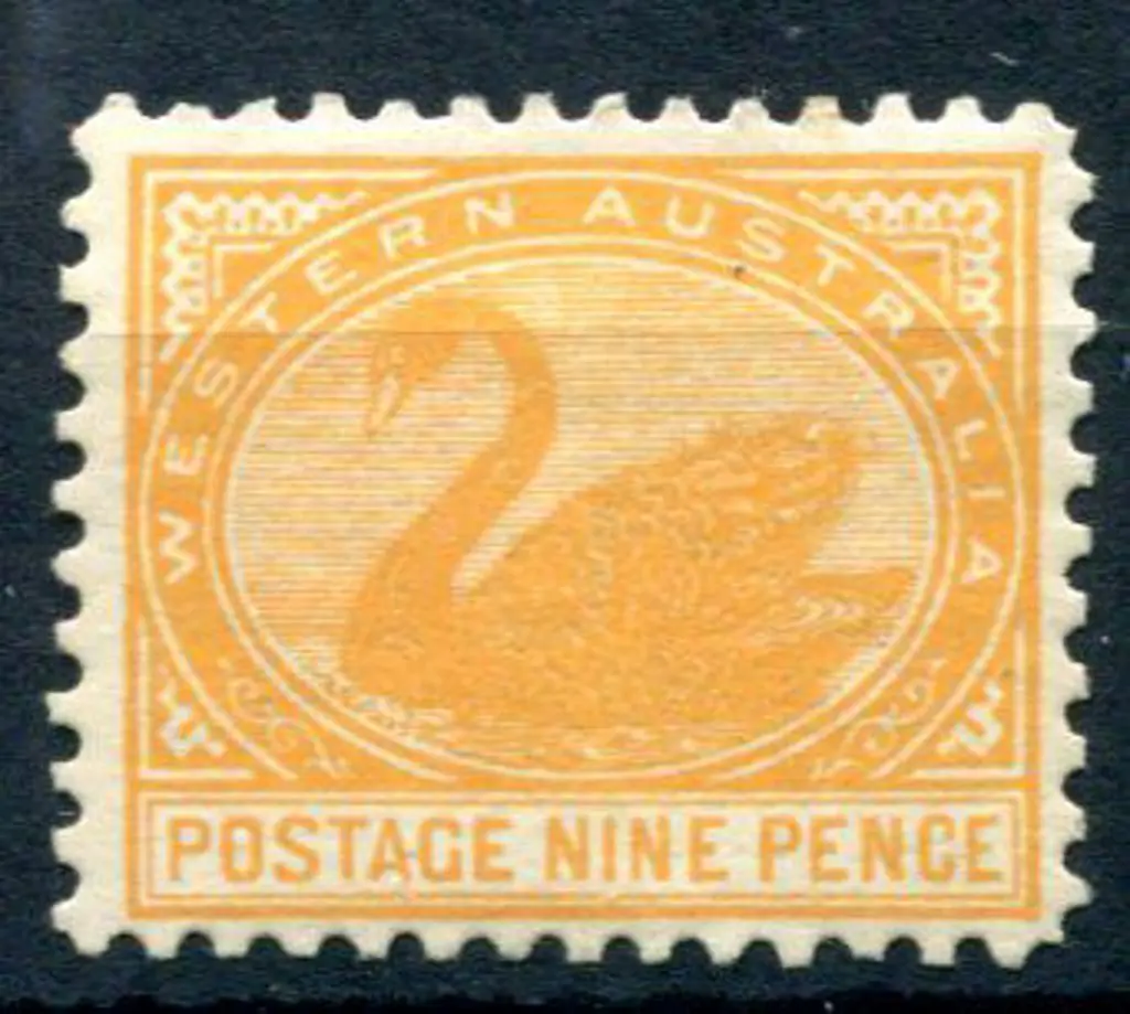 1906 9d orange, Crown/ Double lined A wmk, perf. ... Image 1++