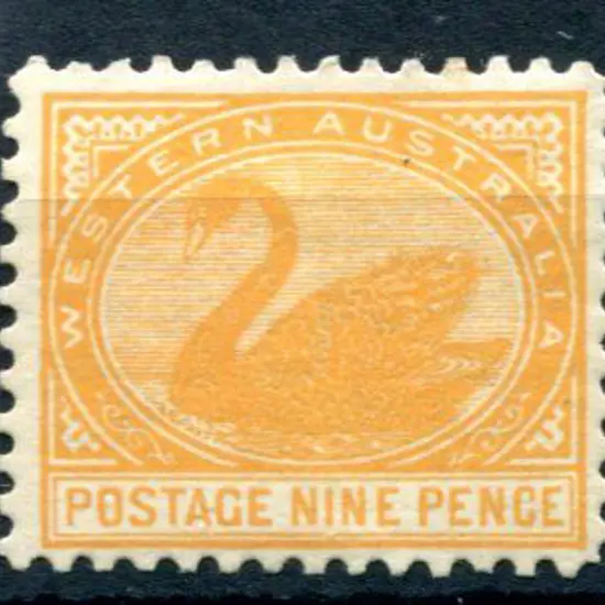 1906 9d orange, Crown/ Double lined A wmk, perf. ...