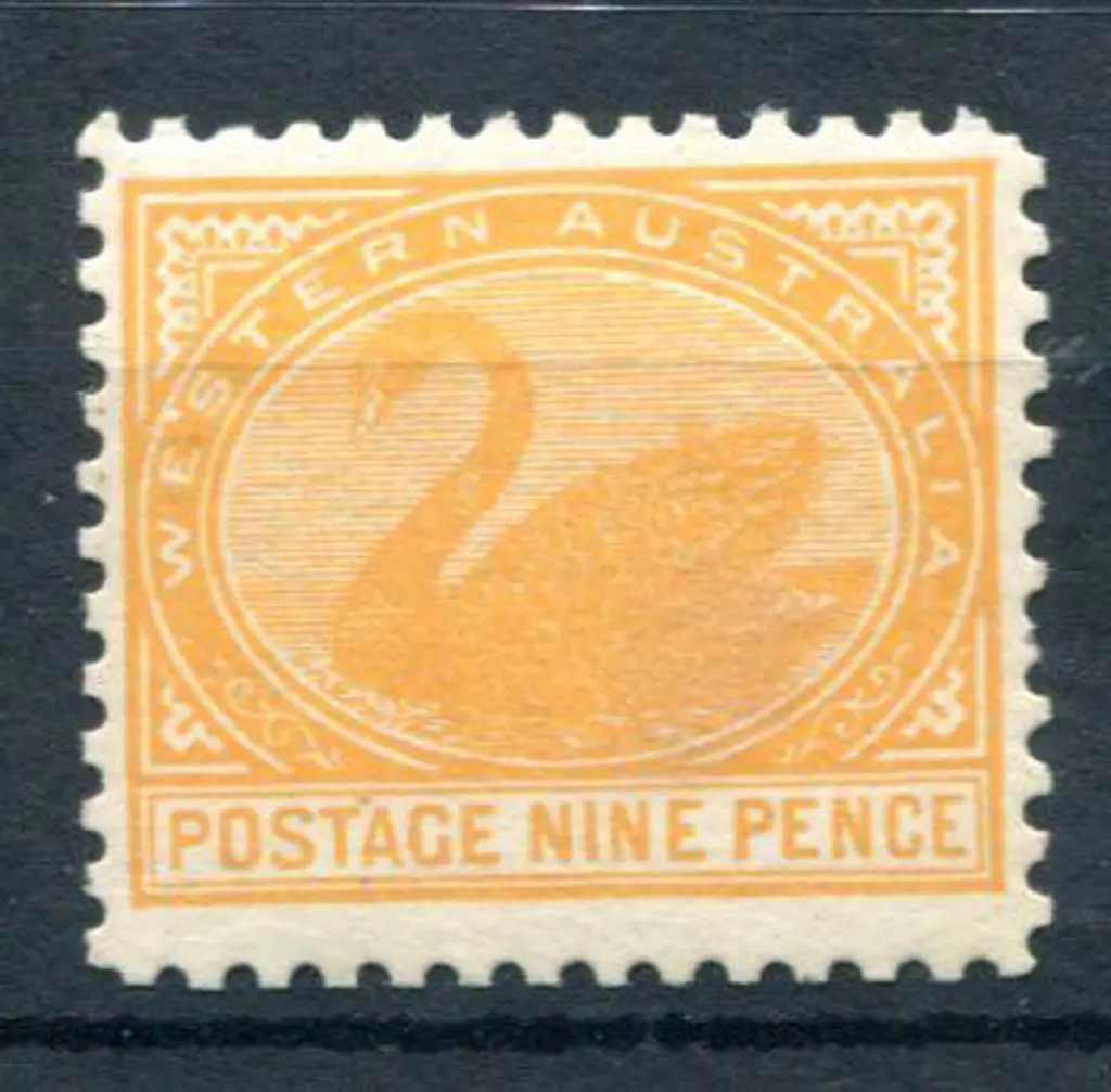 1906 9d orange, Crown/A wmk, perf. 11. MUH as ... Image 1++