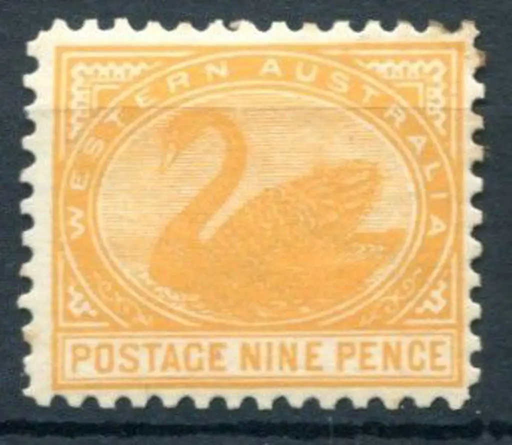 1906 9d orange, Crown/A wmk, perf. 11. MUH as ... Image 1++