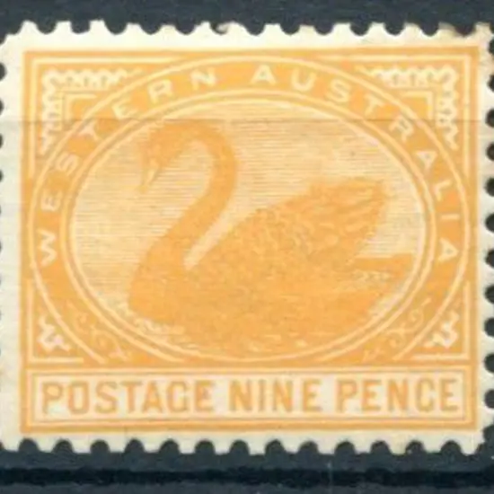 1906 9d orange, Crown/A wmk, perf. 11. MUH as ...