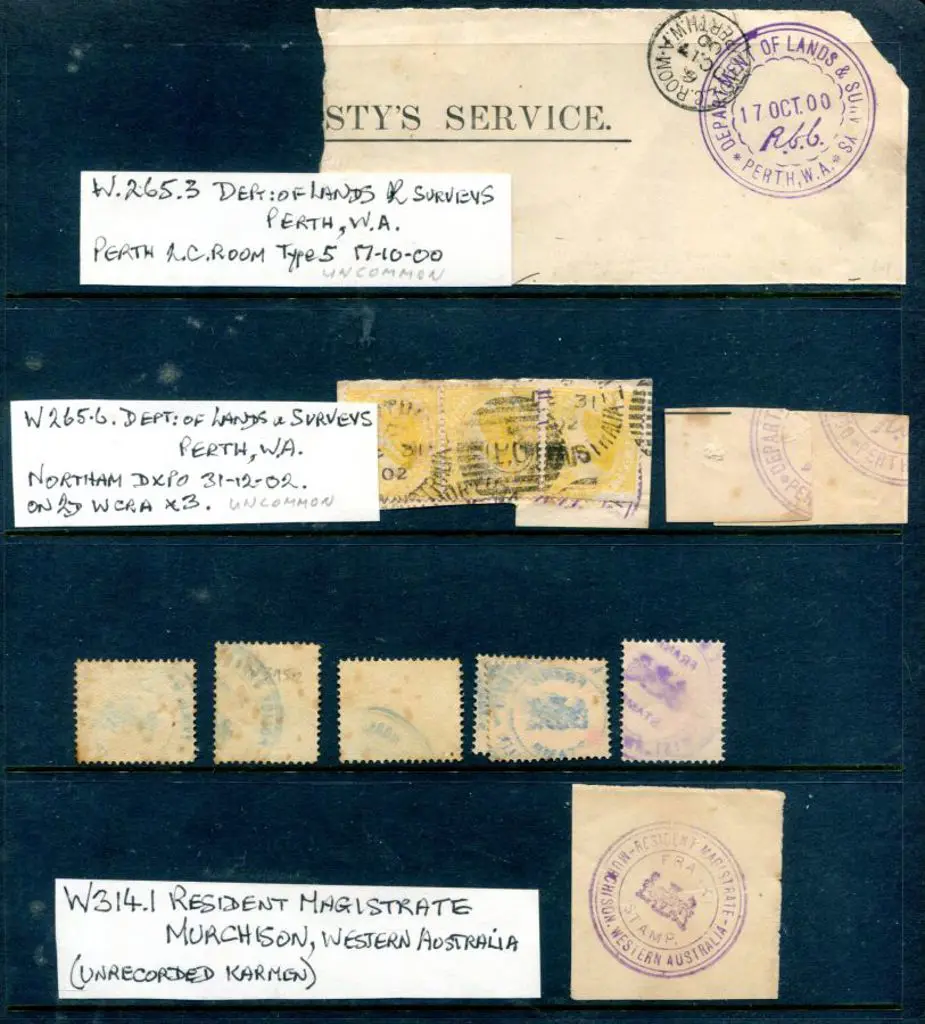 Department of Lands & Surveys Perth WA W265.3 in ... Image 1++