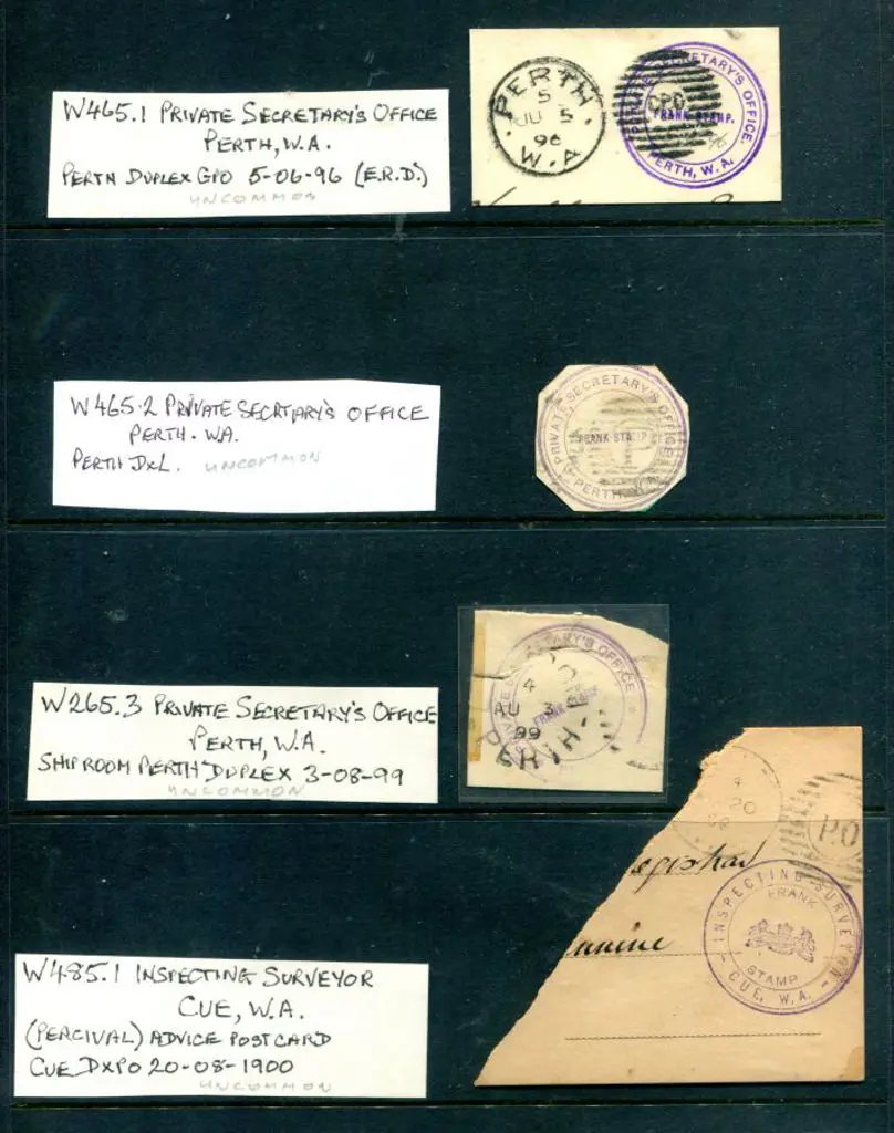 Private Secretary's Office W 465.1 in purple ink ... Image 1++