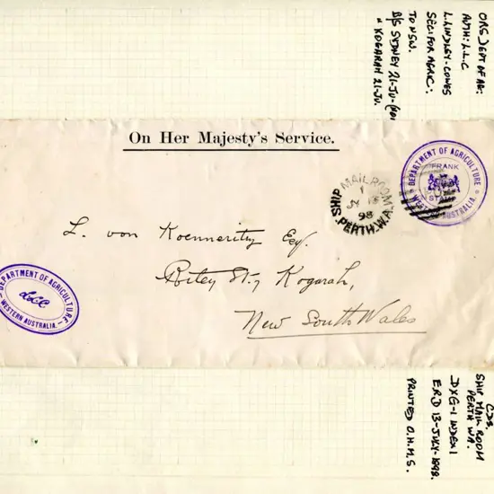 Department of Agriculture W 115.1 tied by Ship ...