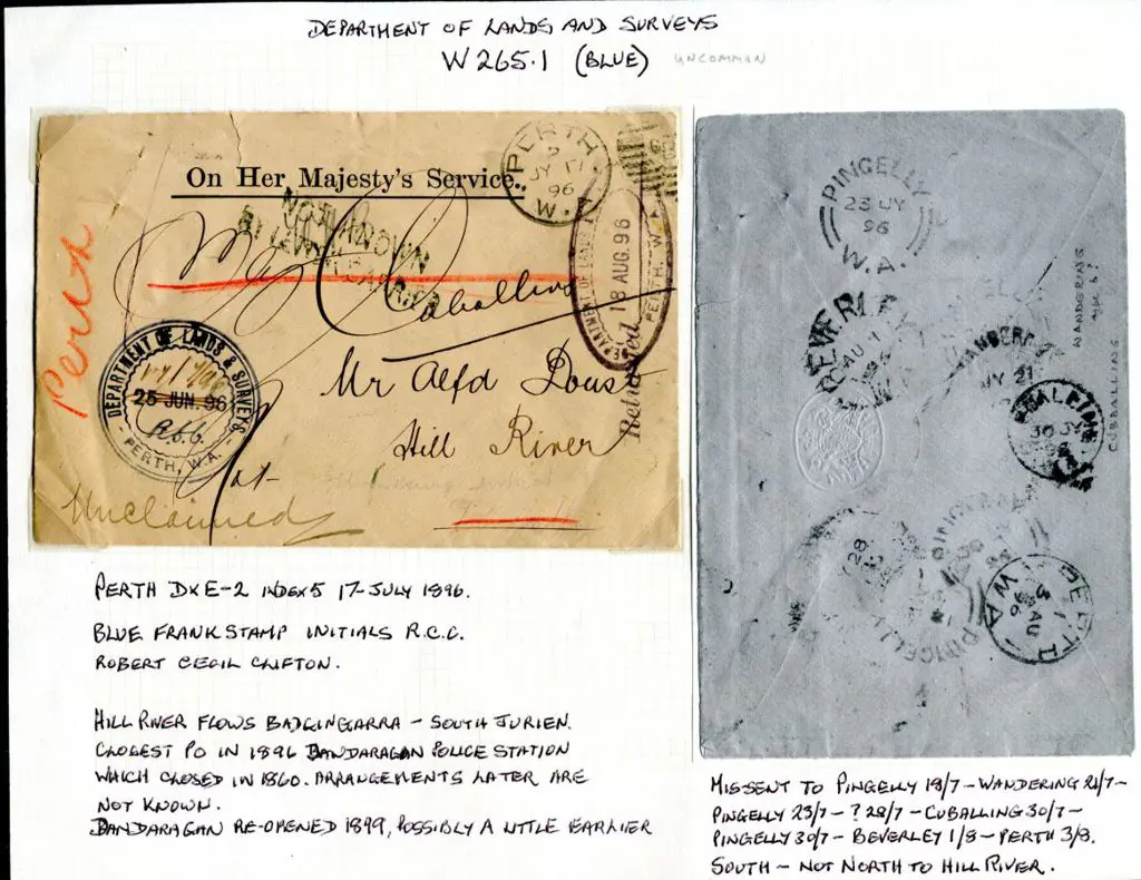 Department of Lands & Surveys W 265.1 on OHMS ... Image 1++