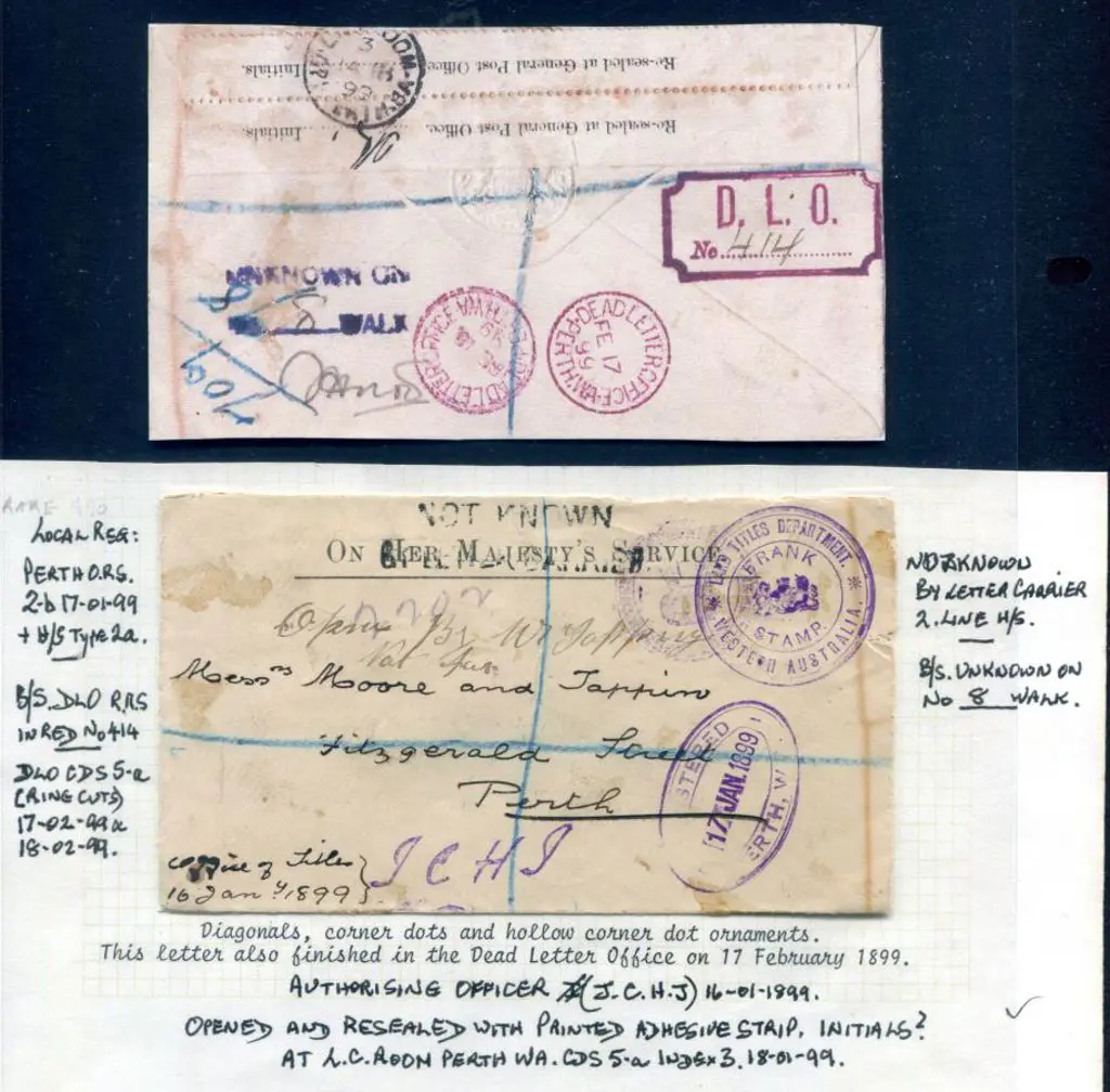 Land Titles Department W 260.2 frank stamp with ... Image 1++