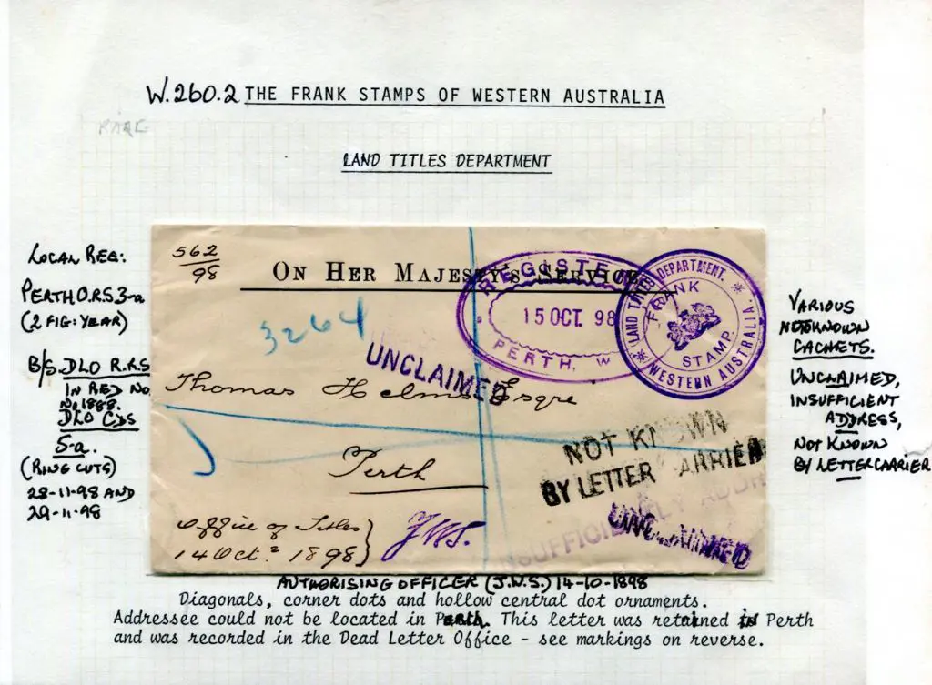 Land Titles Department W 260.2 on small OHMS ... Image 1++