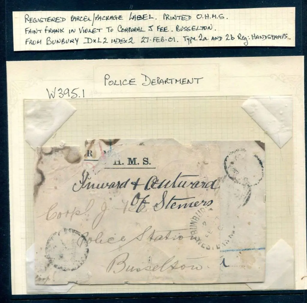 Police Department Western Australia W 395.1 A very ... Image 1++