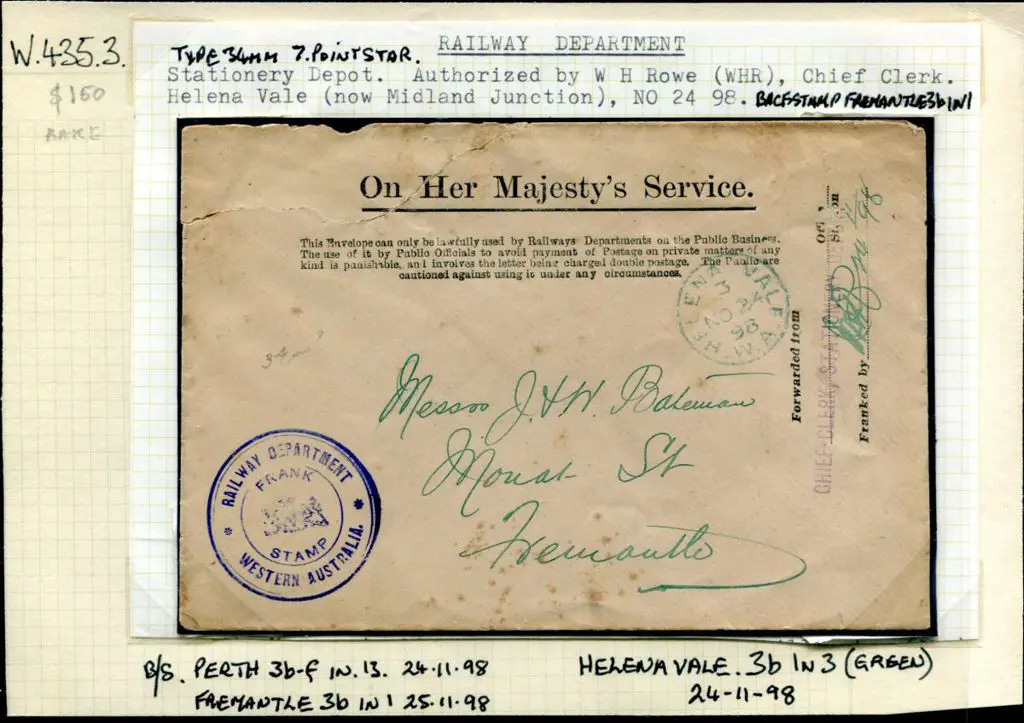 Railway Department W 435.3 Clear & crisp ... Image 1++