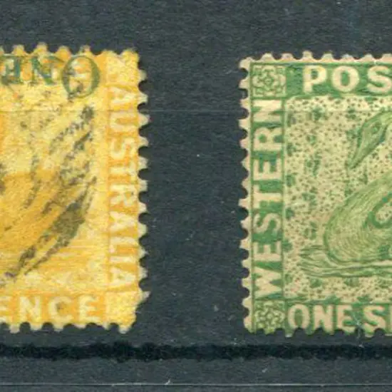 1876 "ONE PENNY" on 2d yellow, wmk CR/CC, perf.12½ ...