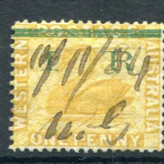 1881 1d yellow-ochre revenues as above but of ...