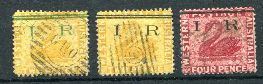 1881 2d yellow-ochre, sideways CR/CA wmk, perf.14 ... Image 1++