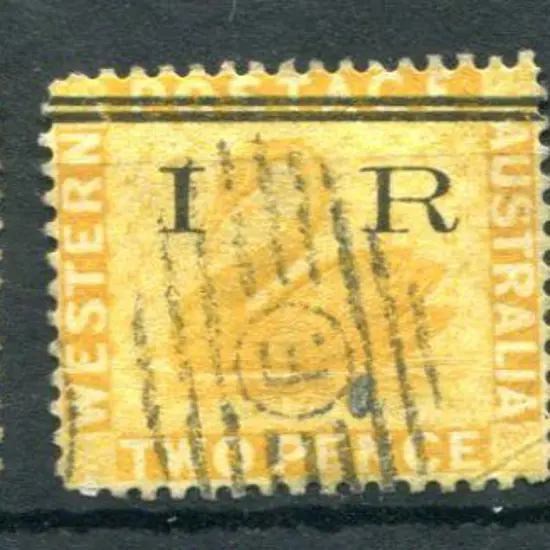 1881 2d yellow-ochre, sideways CR/CA wmk, perf.14 ...