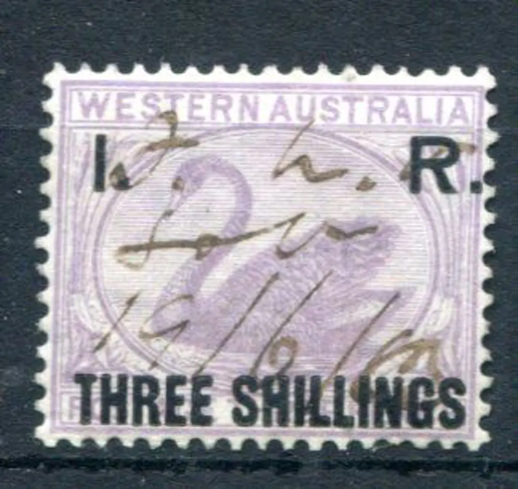 1881 "I.R. Three Shillings" F/U single with ... Image 1++