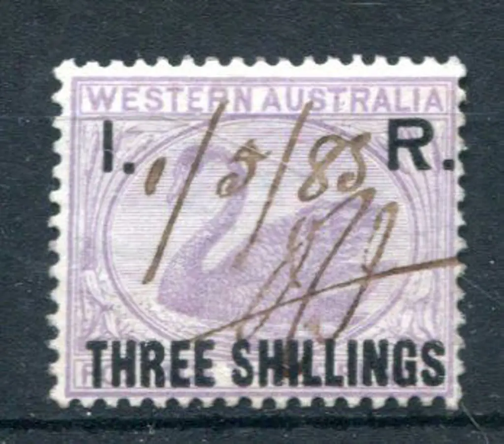 1881 "I.R. Three Shillings" with "thin 1st "S" in ... Image 1++