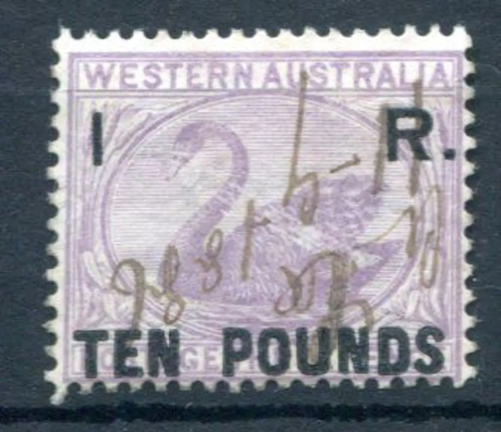 1881 "I.R. Ten Pounds" with "missing spot after I ... Image 1++