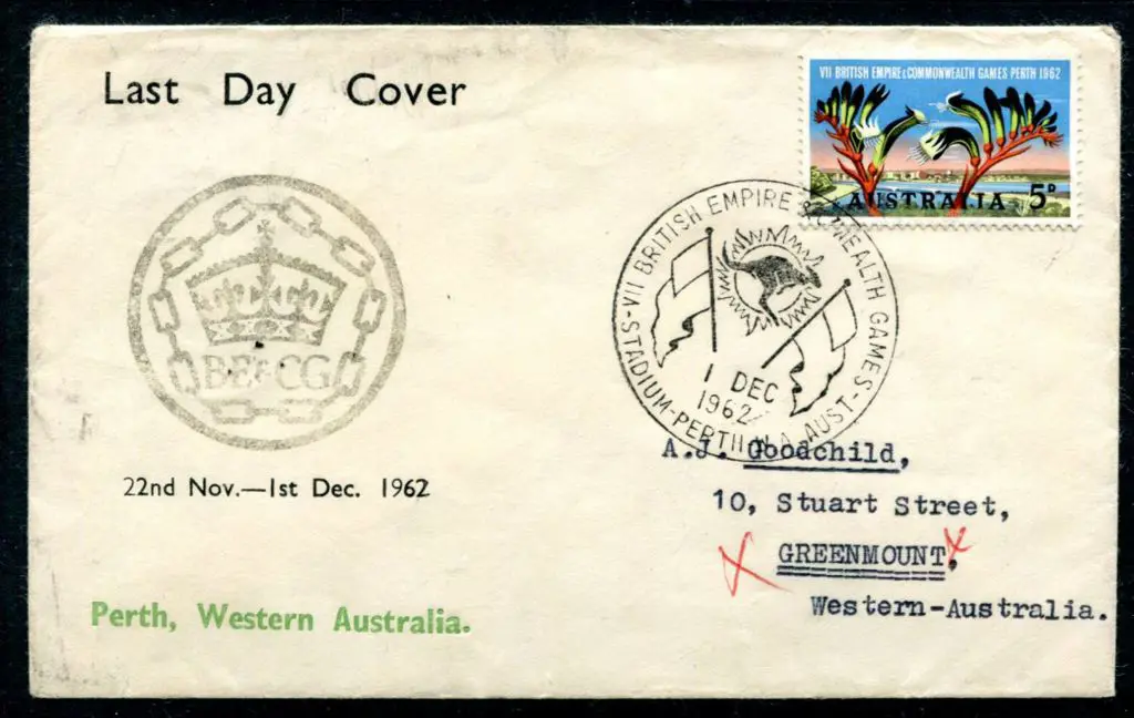 1962 (1st Dec) "Last Day Cover" printed cover for ... Image 1++
