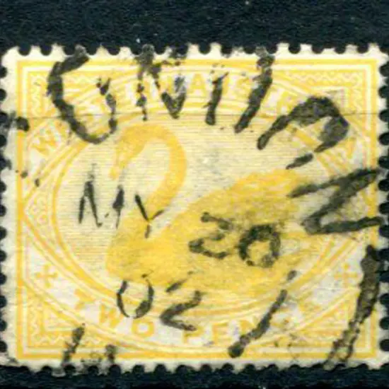 Condon 2b An almost complete strike on 2d yellow ...