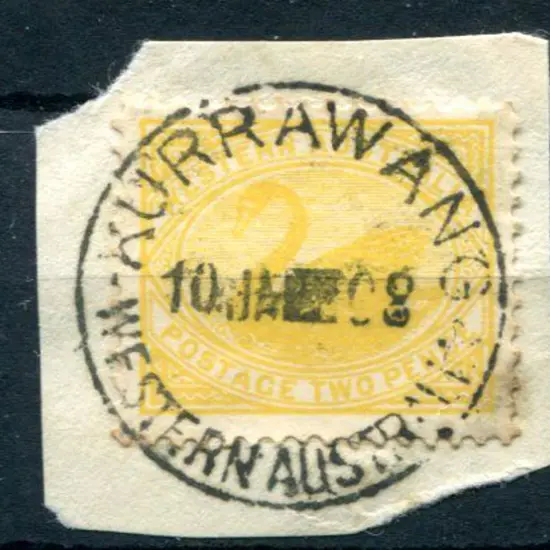 Kurrawang A27 Fine 100% strike on 2d yellow swan ...