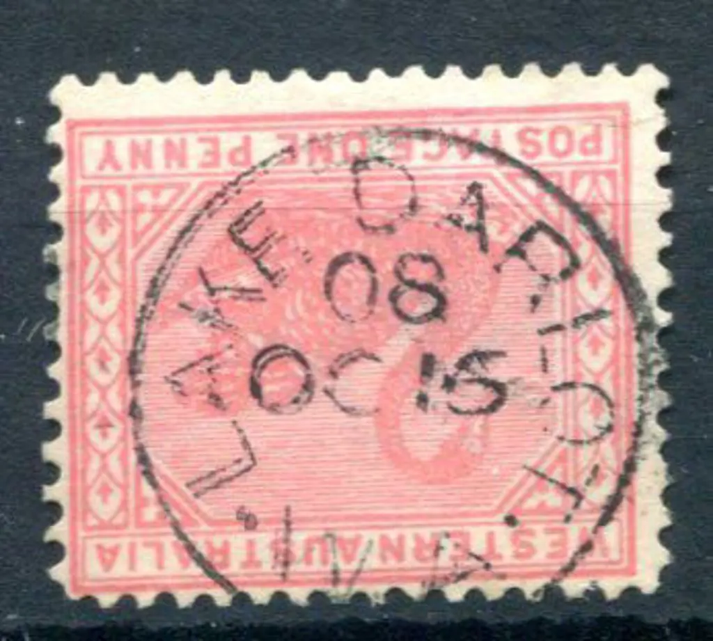 Lake Darlot 3b Bullseye strike on 1d rose-red swan ... Image 1++