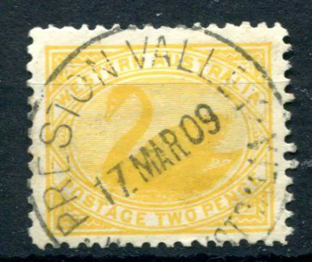 Preston Valley D27 90% example on 2d yellow swan ... Image 1++